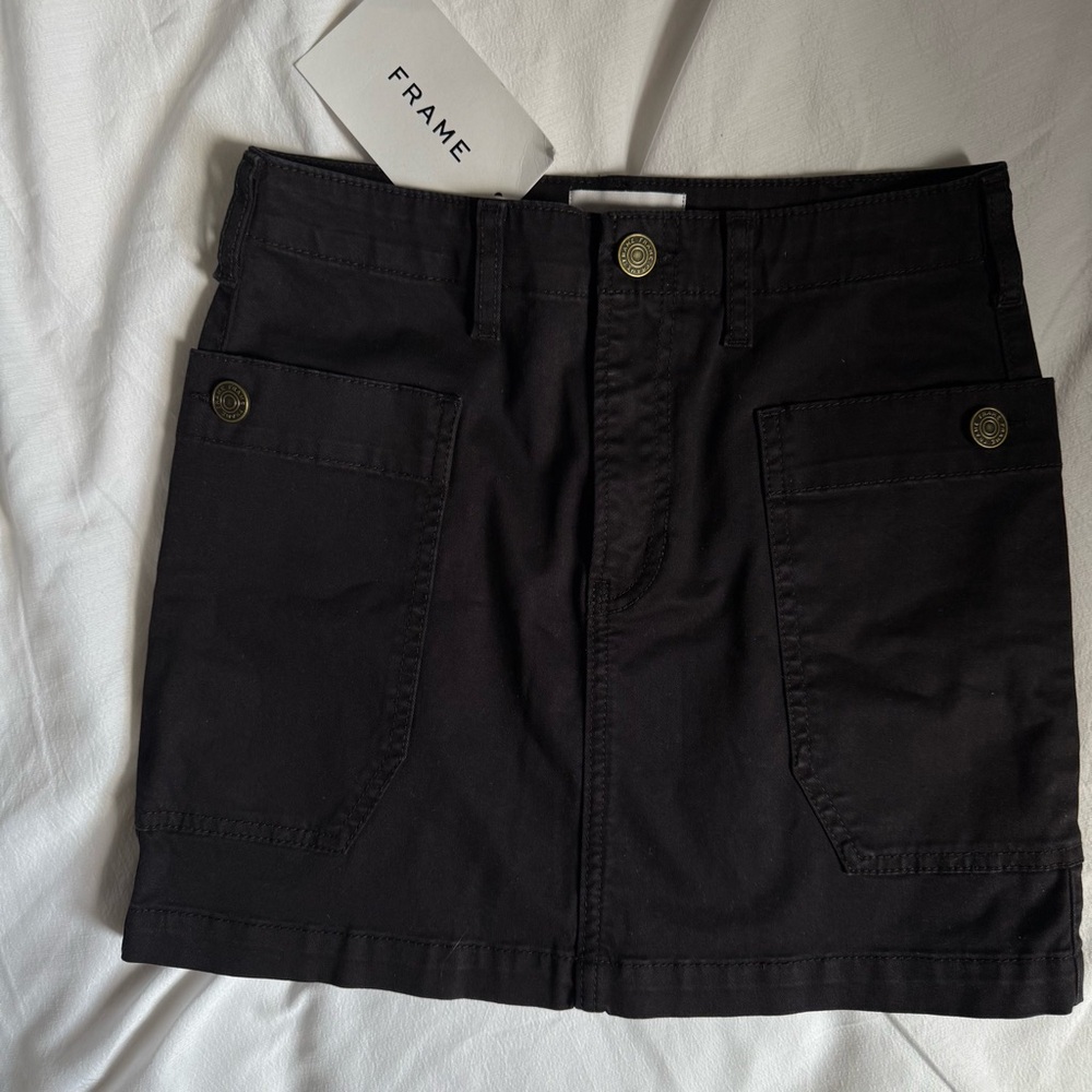 brand new! FRAME chocolate brown skirt size 25 brand new with tags